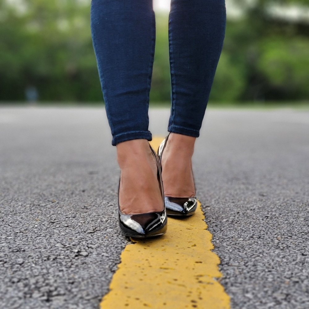 Stiletto High Heels Pointed Closed Toe Dress Pumps - Picture 4 of 5